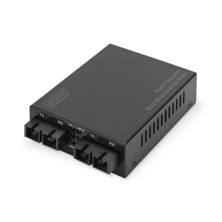 Digitus Media converter Gigabit modalità multipla/modalità singola SC/SC (DN-82124)