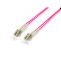 Equip 255518 cavo a fibre ottiche 20 m LC OM4 Beige, Viola (625463)