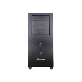 Silverstone TJ04-E Midi Tower Nero, Argento (SST-TJ04B-E) (SST-TJ04B-E USB 3.0)