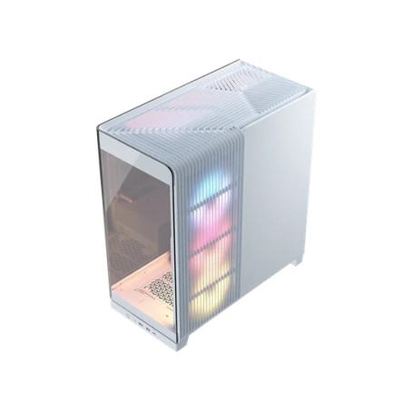 Corsair 4500X LX-R RGB Tempered Glass Mid-Tower, White Midi Tower Bianco (CC-9011317-WW)