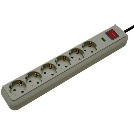 Brennenstuhl 1159750015 protezione da sovraccarico Grigio 6 presa(e) AC 1,5 m (1159750015)