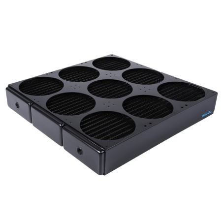 Alphacool 14391 ventola per PC Universale Radiatore Nero 1 pz (14391)