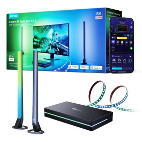 Govee AI Sync Box Kit 2 Kit di illuminazione intelligente Wi-Fi/Bluetooth (H6603311)