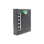 Digitus Switch di rete Gigabit Ethernet a 5 porte, piatto, industriale, non gestito (DN-651126)