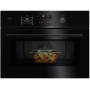 AEG CM3500B Forno compatto da incasso CombiAir 5000 / Wi-Fi / Microonde / Rivestimento in smalto / Nero