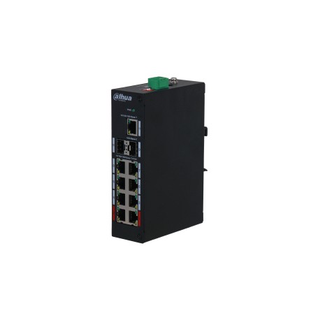 Dahua Technology PFS3211-8GT-120-V2 switch di rete Non gestito Gigabit Ethernet (10/100/1000) Supporto Power over Ethernet (PoE)