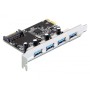 DeLOCK 89297 scheda di interfaccia e adattatore Interno USB 3.2 Gen 1 (3.1 Gen 1) (89297)