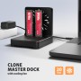 Axagon ADSA-M2C22 docking station per unità di archiviazione USB 3.2 Gen 2x2 Type-C Nero