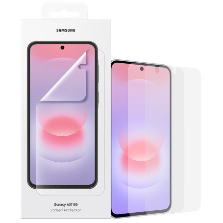Samsung EF-UA376CTEGWW protezione per lo schermo e il retro dei telefoni cellulari Pellicola proteggischermo trasparente 2 pz