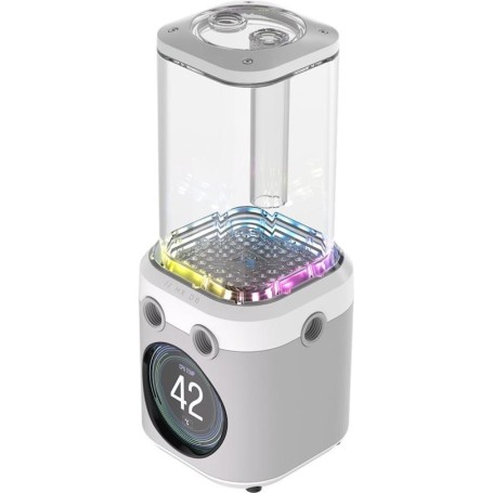Corsair iCUE Link XD6 RGB Elite LCD Pumpe Reservoir Combo - weiß (CX-9040016-WW)