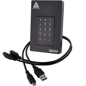 Apricorn Aegis Fortress L3 2000 GB Nero (AFL3-2TB)