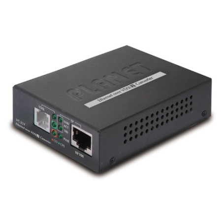 PLANET VC-231GP convertitore multimediale di rete 1000 Mbit/s Nero (VC-231GP)