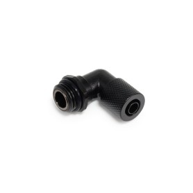 ES 8/5mm 90 Anschraubtlle - Gerade - (schwarz, fr weiche Schluche (PVC, Silikon, Neoprene)) (17644)