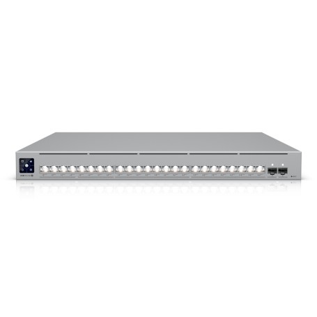 Ubiquiti UniFi Pro XG 24 PoE Gestito L2/L3 10G Ethernet (100/1000/10000) Supporto Power over Ethernet (PoE) 1U Grigio (USW-Pro-XG-24-PoE)