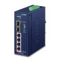 PLANET IGS-624HPT switch di rete Non gestito Gigabit Ethernet (10/100/1000) Supporto Power over Ethernet (PoE) Blu (IGS-624HPT)