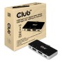 CLUB3D CSV-1591 replicatore di porte e docking station per laptop USB 3.2 Gen 1 (3.1 Gen 1) Type-C Nero, Cromo