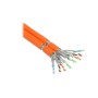 Alcasa GC-N0066 cavo di rete Arancione 100 m Cat7 S/FTP (S-STP)