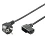 Goobay 96042 cavo di alimentazione Nero 1,5 m CEE7/7 Accoppiatore C13 (96042)