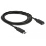 DeLOCK 85534 cavo USB 1,5 m USB 3.2 Gen 1 (3.1 Gen 1) USB C Nero (85534)