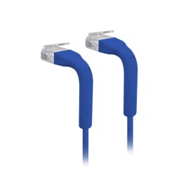 Ubiquiti U-CABLE-PATCH-RJ45-BL cavo di rete Blu 0,1 m Cat6 (U-Cable-Patch-RJ45-BK)