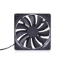 Alphacool 24853 sistema di raffreddamento per computer Case per computer Ventilatore 14 cm Nero 1 pz (24853)