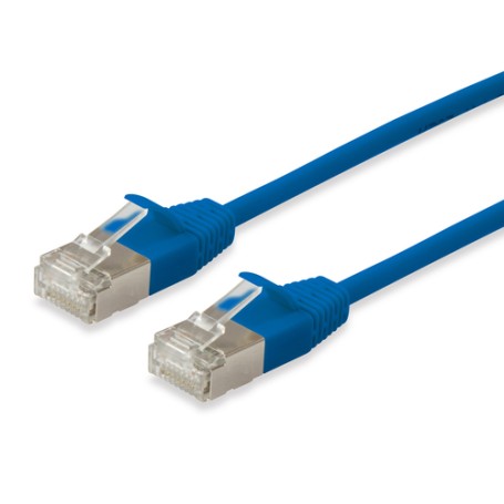 Equip 606139 cavo di rete Blu 10 m Cat6a F/FTP (FFTP)