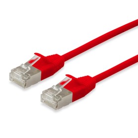 Equip 606143 cavo di rete Rosso 0,5 m Cat6a F/FTP (FFTP)