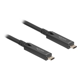 DeLOCK 84257 cavo USB USB 3.2 Gen 2 (3.1 Gen 2) 10 m USB C 10 Gbit/s 60 W Nero