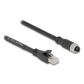 DeLOCK 80595 cavo di rete Nero 10 m Cat5e S/FTP (S-STP)