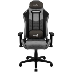 Aerocool DUKE AeroSuede Sedia per gaming universale Nero, Grigio (DUKEBK) (AEROAC-280DUKE-BK)