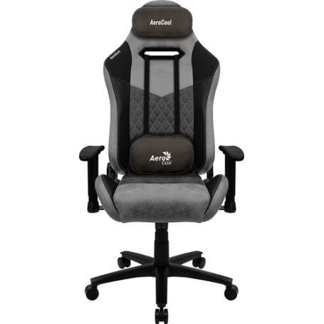 Aerocool DUKE AeroSuede Sedia per gaming universale Nero, Grigio (DUKEBK) (AEROAC-280DUKE-BK)