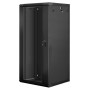 Lanberg WF01-6627-10B rack 27U Da parete Nero
