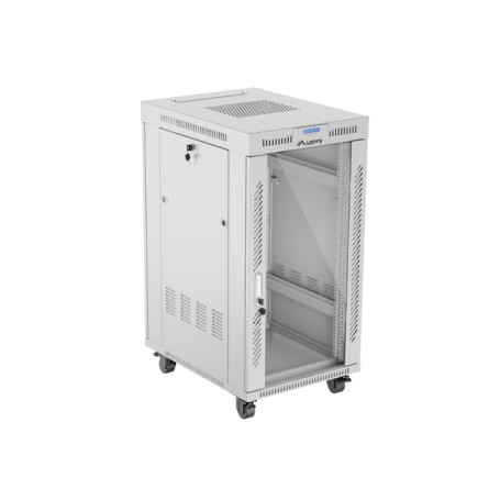 Lanberg FF01-6822-12SL rack 22U Rack indipendenti Grigio