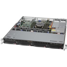 Supermicro CSE-813MF2TQC4-R407CB computer case Supporto Nero, Grigio 400 W