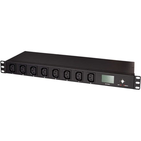 LogiLink IP Switchable 8-Port PDU with metering, 16A, SNMP (PDU8S01)