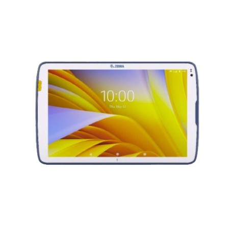 Zebra ET40 HC 5G Qualcomm Snapdragon LTE 64 GB 25,6 cm (10.1") 4 GB Wi-Fi 6E (802.11ax) Blu, Bianco (ET40AB-0H1C2B0-A6)