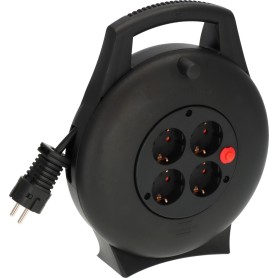 Brennenstuhl 1093900 prolunghe e multiple 10 m 4 presa(e) AC Interno Nero
