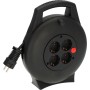 Brennenstuhl 1093900 prolunghe e multiple 10 m 4 presa(e) AC Interno Nero