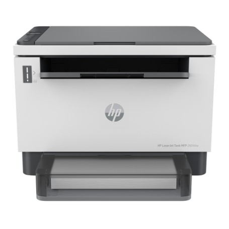 HP LaserJet Tank 2604dw Wireless Multifunction Bianco e nero Stampante, Fotocopiatrice, scanner Fronte/retro (381V0A)