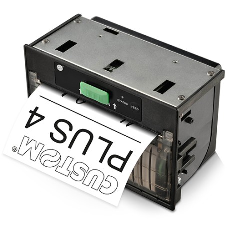 CUSTOM PLUS4 stampante per etichette (CD) Trasferimento termico 204 x 204 DPI 70 mm/s Cablato (915GJ010100322)