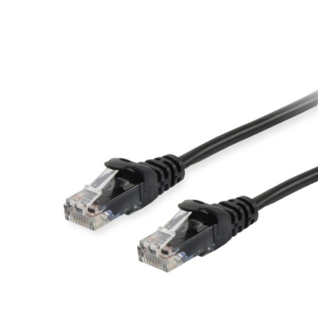 Equip 625457 cavo di rete Nero 0,5 m Cat6 U/UTP (UTP)