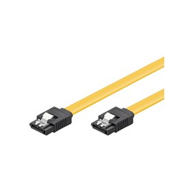 Goobay 0.50m HDD SATA cavo SATA 0,50 m Giallo (95021)