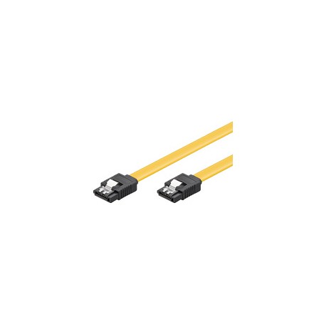Goobay 0.50m HDD SATA cavo SATA 0,50 m Giallo (95021)