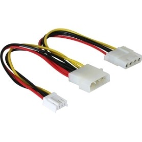DeLOCK Y-cable power Multicolore 0,25 m (82111)