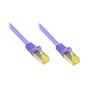 Alcasa 0.5m Cat7 RJ-45 cavo di rete Viola 0,5 m S/FTP (S-STP) (8070R-005V)