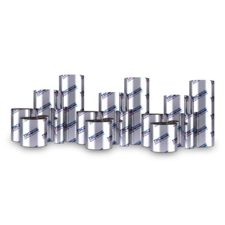 TSC 220mm X 625M 8300-PWX PREMIUM WAX 6ROLLS/CTN nastro termico Nero (P159168-001)