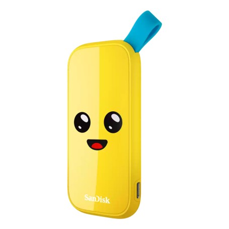 SanDisk SDSSDE30-1T00-G25F unità esterna a stato solido 1 TB USB tipo-C 3.2 Gen 2 (3.1 Gen 2) Giallo
