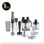 Braun MultiQuick 9 MQ 9187XLI 0,6 L Frullatore ad immersione 1200 W Nero, Acciaio inossidabile (MQ9187XLI)