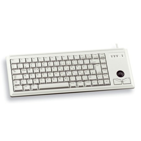 CHERRY G84-4400 tastiera Universale USB AZERTY Francese Grigio (G84-4400LUBFR-0)