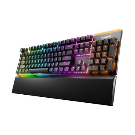 be quiet! Light Mount Silent Linear US ANSI tastiera Gaming USB QWERTY Inglese US Nero (BT003US)